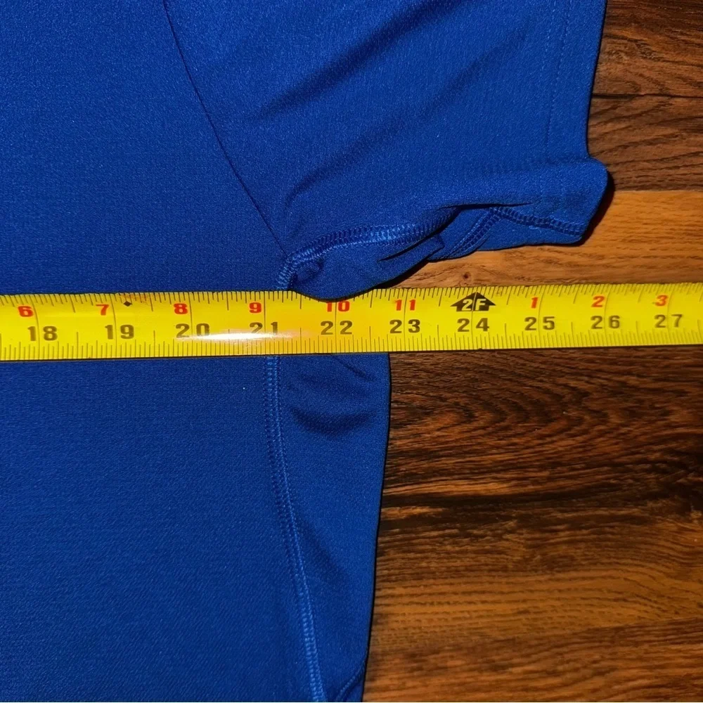 MENS ADIDAS SHORT SLEEVE ROYAL BLUE POLO GOLF SHIRT Cllmalite SIZE XL